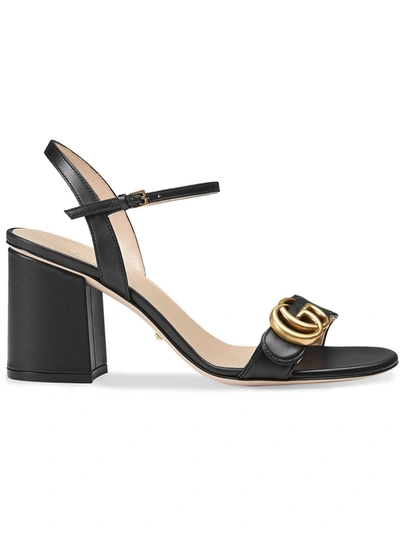 Shop Gucci Mid-heel  Sandal In Black