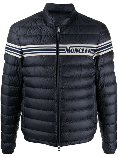 Shop Moncler Renald Jacket In Blue