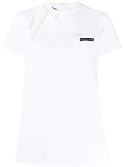 Shop Prada White T-shirt