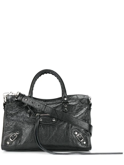 Shop Balenciaga Classic City Bag In Black