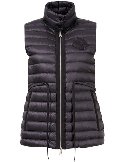 Shop Moncler Azur Vest In Black