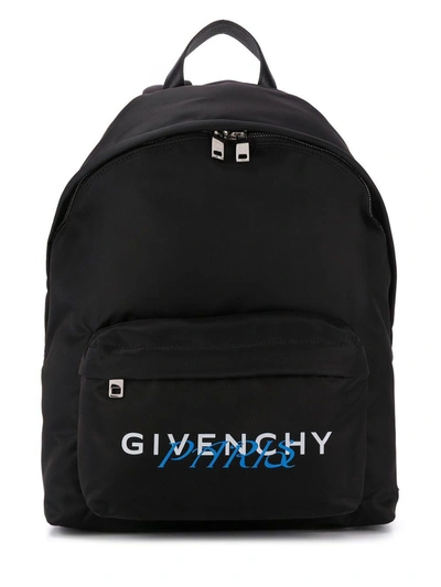 Shop Givenchy Backpack In Nylon In Black