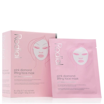 Shop Rodial Pink Diamond Lifting Face Mask (8 Pack)