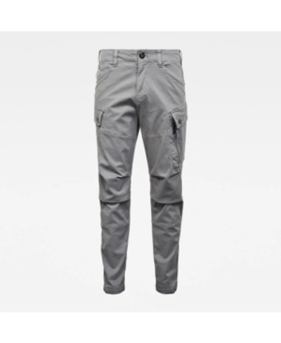 Shop G-star Raw Men's Roxic Straight Tapered Cargo Pants In Dark Gray