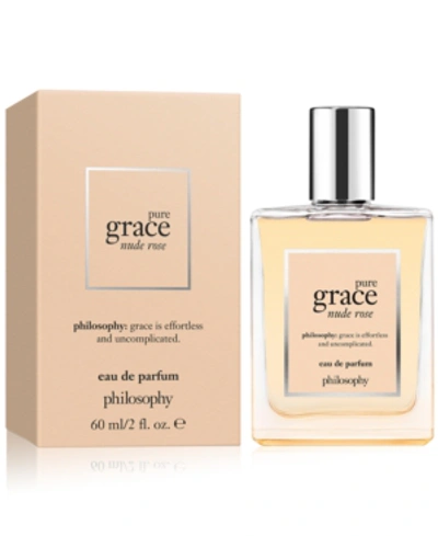 Shop Philosophy Pure Grace Nude Rose Eau De Parfum, 2-oz. In No Color