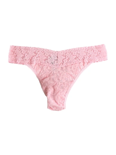 Shop Hanky Panky Women's Xoxo Boxed Lace Thong In Cheers