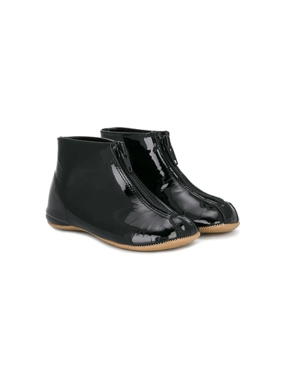 Shop Pèpè Ankle Length Boots In Black