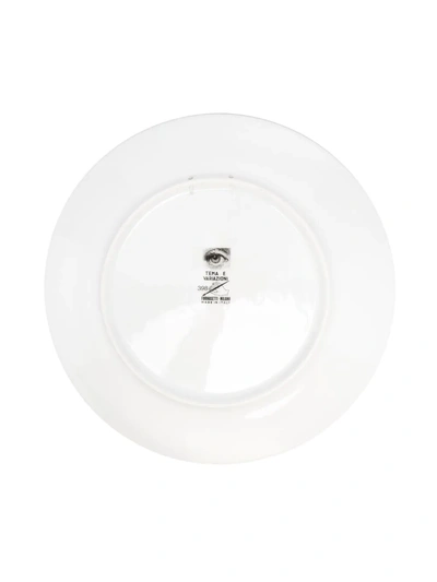 Fornasetti United With The World Wall Plate In Black