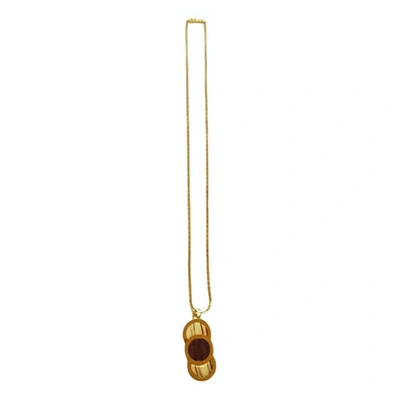 Pre-owned Pierre Cardin Long Necklace In Gold