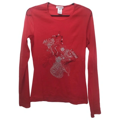 Pre-owned Christian Lacroix Red  Top