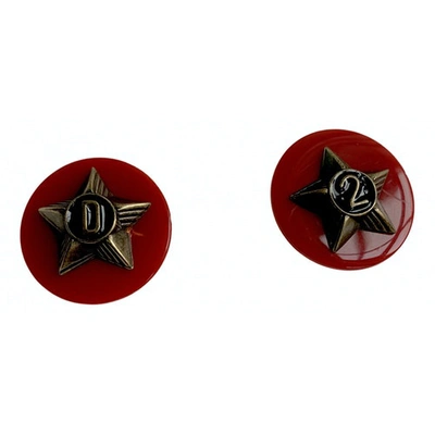 Pre-owned Dsquared2 Earrings In Red