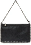 Stella Mccartney Black Falabella Shaggy Deer Pouch