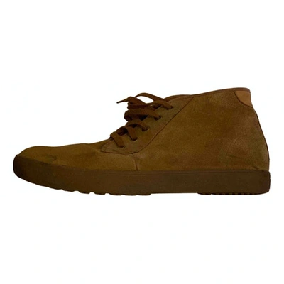 Pre-owned Barbour Brown Suede Lace Ups