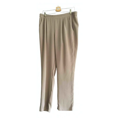 Pre-owned Humanoid Beige Trousers