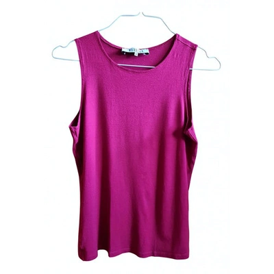 Pre-owned Marella Pink Cotton Top