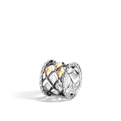 John Hardy Legends Naga Band Ring In Sterling Silver And 18k Gold