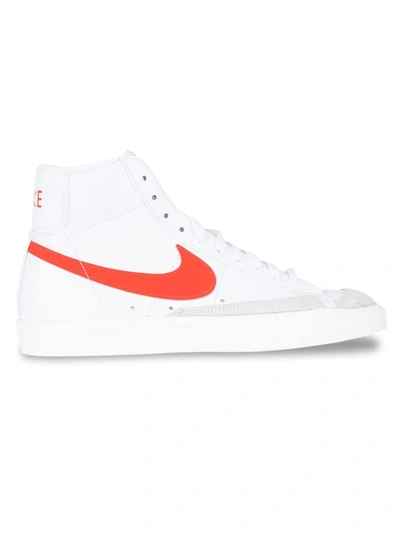 Shop Nike Women's White Leather Hi Top Sneakers
