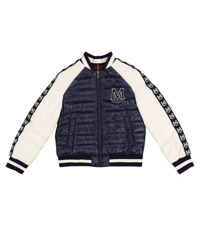 Shop Moncler Giordias Down Jacket In Blue