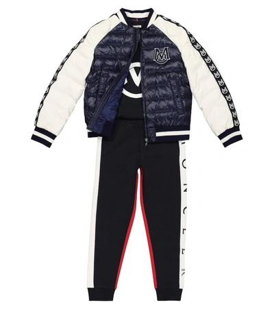 Shop Moncler Giordias Down Jacket In Blue