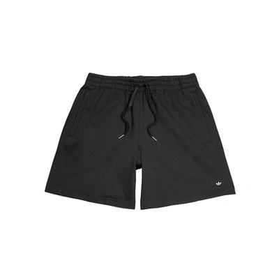 Shop Adidas Originals Adicolour Premium Black Cotton Shorts
