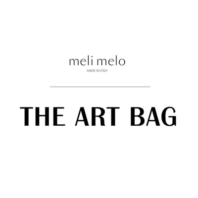 Shop Meli Melo Art Bag  "repetition Creates Change" Rebecca Ward Light Tan Leather Bag For Women