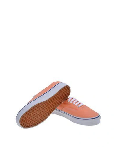 Shop Vans Sneakers In Salmon Pink