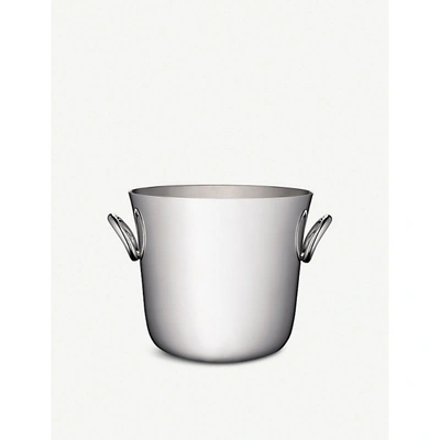 Shop Christofle Vertigo Silver-plated Ice Bucket 16cm
