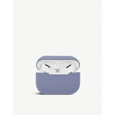 Shop Mintapple Premium Silicone Airpod Pro Case In Blueberry
