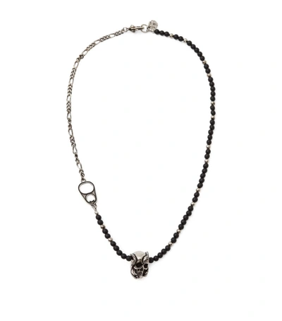 Shop Alexander Mcqueen Mens Jewellery In Metallic