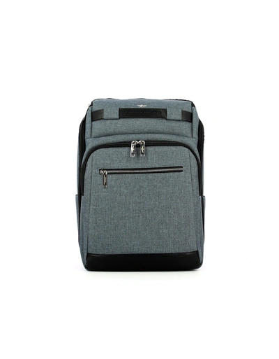 Shop Aeronautica Militare Backpacks Gray Backpack