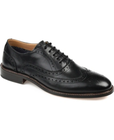 Shop Thomas & Vine Men's Franklin Wingtip Oxford Shoe In Black
