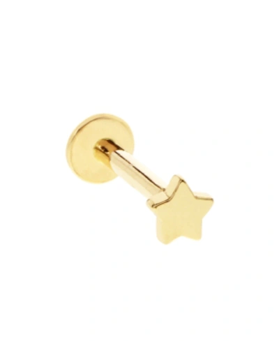 Rhona Sutton Bodifine 10k Gold Star Tragus In Gold