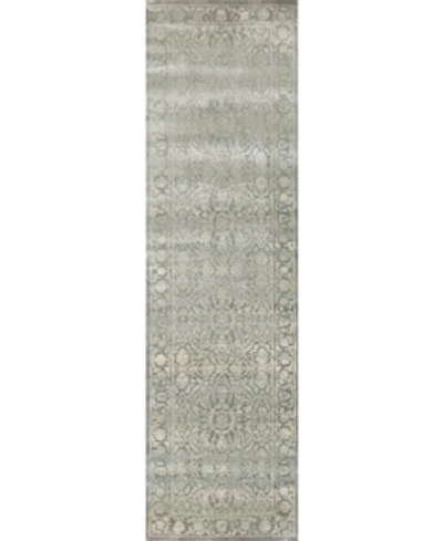 Km Home Closeout!  3564/0033/gray Cantu Gray 2'2" X 7'7" Runner Rug In Gray