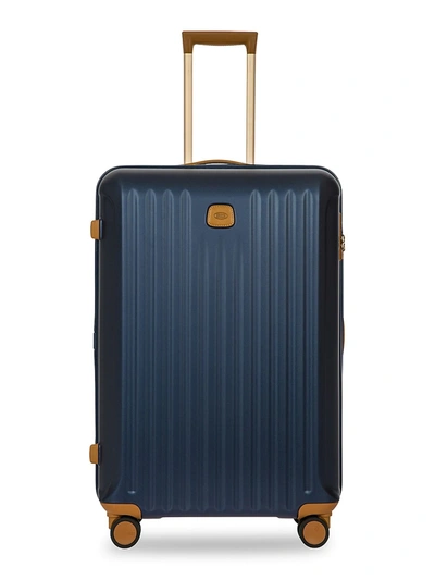 Shop Bric's Men's Capri 30" Spinner Luggage In Matte Blue