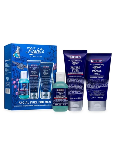 Shop Kiehl's Since 1851 Facial Fuel For Men 3-piece Skincare Set