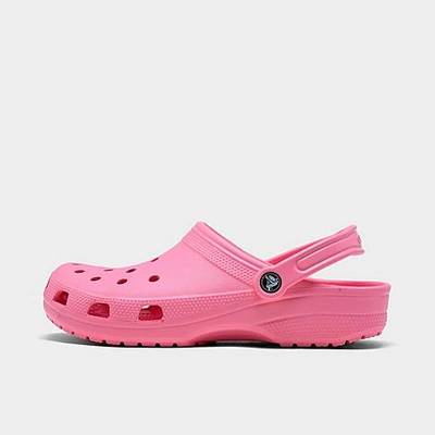 Shop Crocs Unisex Classic Clog Shoes (men's Sizing) In Pink Lemonade