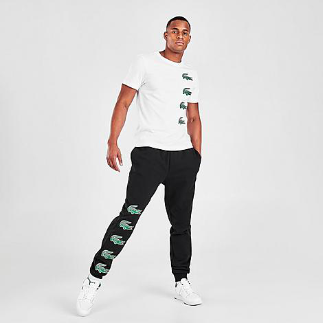 lacoste multi croc joggers