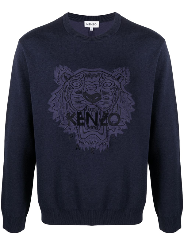 kenzo blue sweater