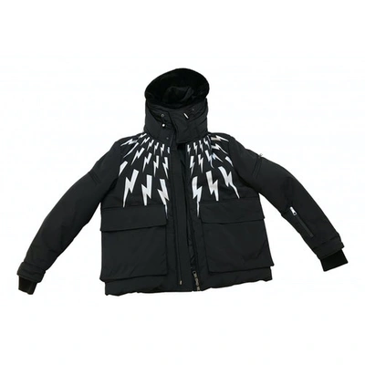 Pre-owned Neil Barrett Puffer In Black