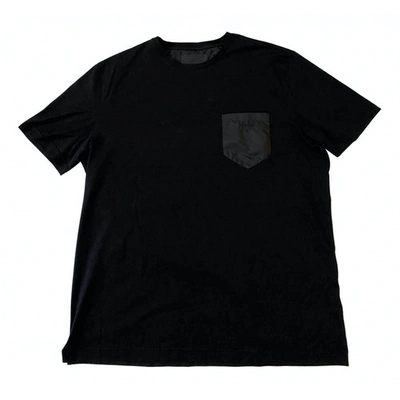 Pre-owned Prada Black Cotton T-shirts