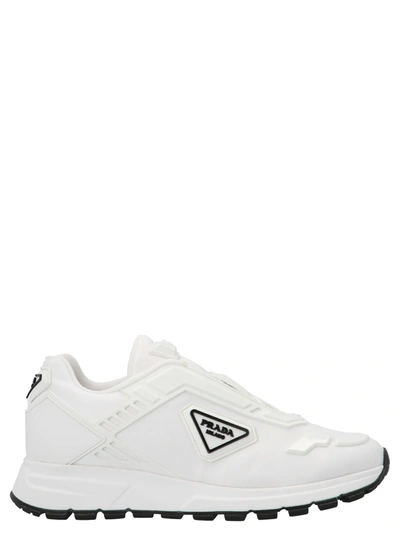 Shop Prada Prax 01 Shoes In White