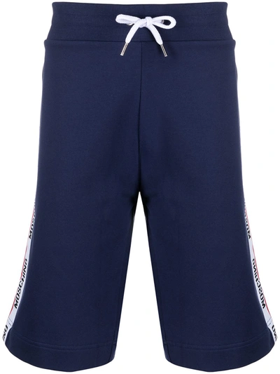 Shop Moschino Loungewear Shorts In Blue