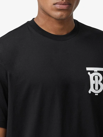 Shop Burberry Emerson T-shirt In Black