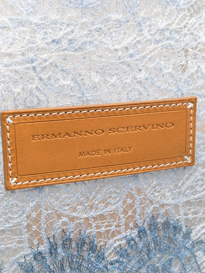 Shop Ermanno Scervino Shopping Bag In Blue