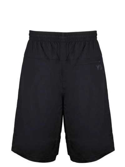 Shop Adidas Y-3 Yohji Yamamoto Men's Black Polyamide Shorts