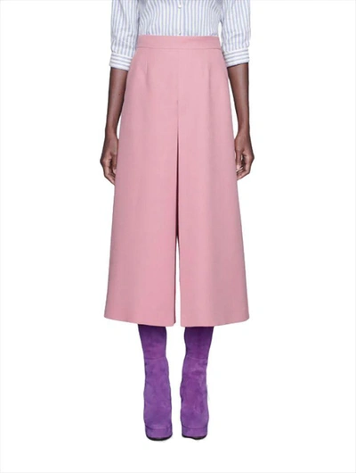 Shop Gucci Women's Pink Silk Pants