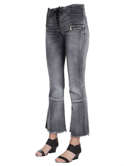 Shop Ben Taverniti Unravel Project Unravel Project Women's Grey Cotton Jeans