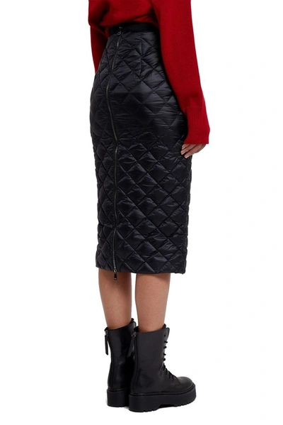 Shop Moncler Women's Black Polyamide Skirt