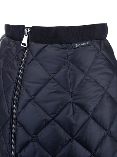 Shop Moncler Women's Black Polyamide Skirt