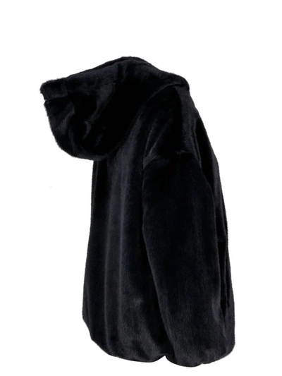 Shop Herno Women's Black Polyester Coat